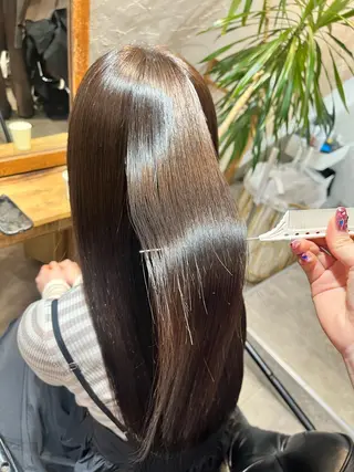 ロング カラー 新宿/髪質改善 艶カラー👶Renaのヘアスタイル