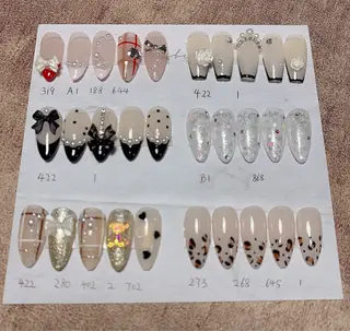 ネイル 大場 穂のネイルデザイン