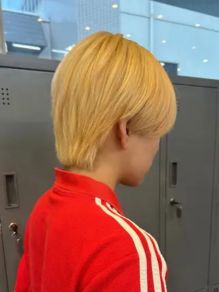 カラー メンズ 🎀艶ハイトーン特化 セナ🎀のヘアスタイル