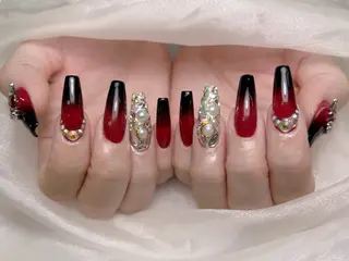 ネイル lucky nail 歌舞伎町のネイルデザイン