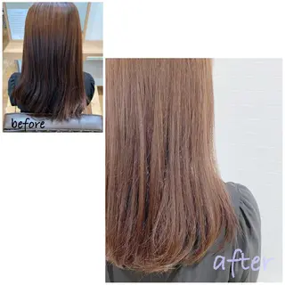 セミロング カラー GRANLUSSO 〜グランルッソ駅前店所属・木口 嘉美のヘアスタイル