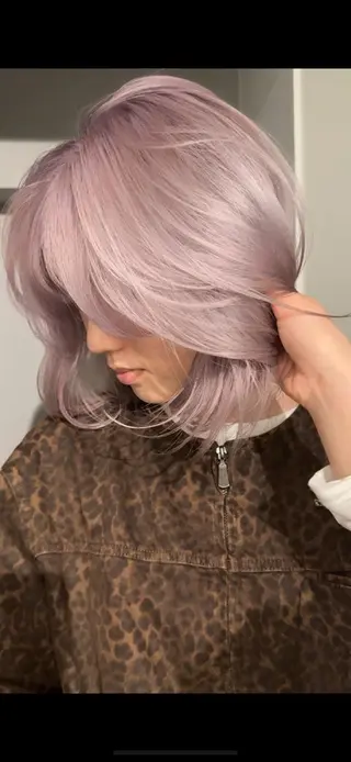 ミディアム カラー mina 🌷のヘアスタイル