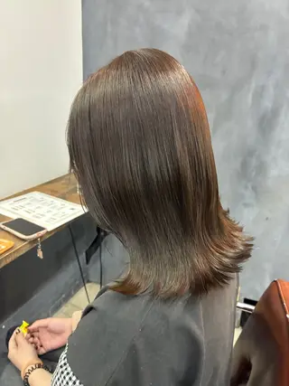 ミディアム カラー loty hair design所属・SEIRA🤍 レイヤーカットのヘアスタイル