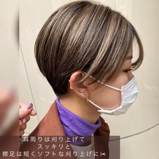 ショート Dxxxx III所属・女性目線の大人 メンズ*Ayakaのヘアスタイル