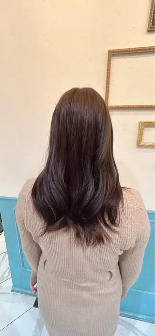 ロング カラー 河野 穂香のヘアスタイル