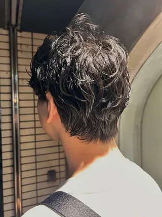 パーマ メンズ デザインカット/ パーマ/nanaのヘアスタイル