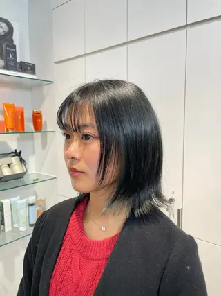 ミディアム Lond un Maison.所属・ショート/似合わせ 🌈チャンツヨシ🌈のヘアスタイル