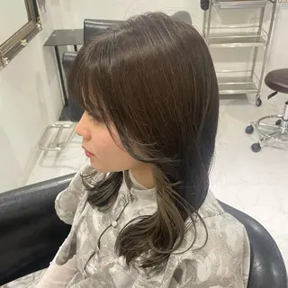 ロング カラー ブリーチカラー 🎀ヒナ/トモカ🎀のヘアスタイル