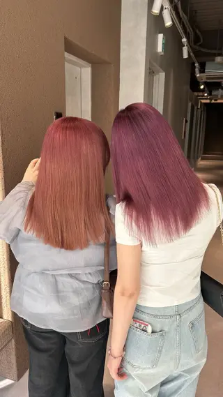ミディアム カラー YUKI🎀透明感 カラー/暗髪艶カラーのヘアスタイル