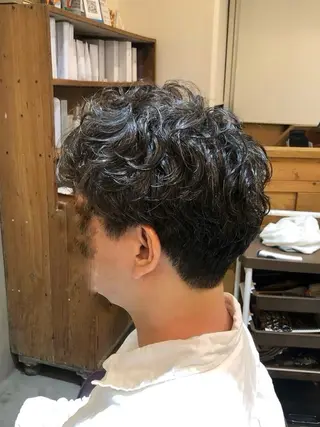 ミディアム メンズ ✂️RIKUKI🎨 【駒込美容師🎀】のヘアスタイル