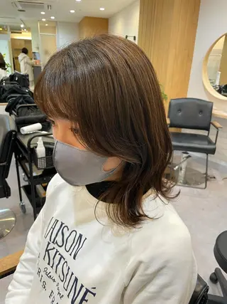 ミディアム akane .のヘアスタイル