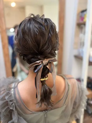 ヘアアレンジ ヘアメ/着付け 清水玲歌のヘアスタイル