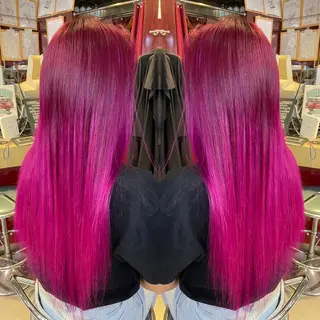 ロング カラー レイヤー/ボブ/ ミニボブ/AOIのヘアスタイル