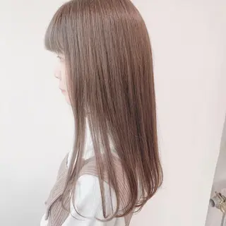 ミディアム カラー I'S.横浜所属・赤み消しカラー 🍀JUNKIのヘアスタイル