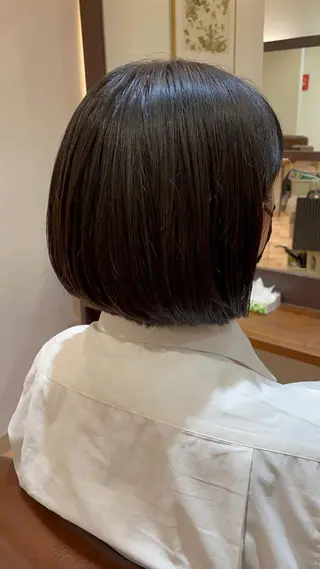 ショート HAILEY所属・ブリーチ・縮毛矯正 特化　山下良孝✂️のヘアスタイル