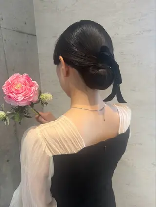 ロング ヘアアレンジ Reve  resort所属・美髪× ヘアセット✨Araiのヘアスタイル