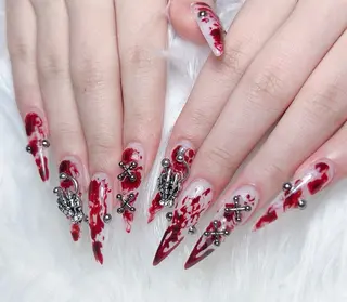 ネイル M🌷nail 長さだし専門店のネイルデザイン