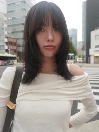 セミロング 🦖SIKI タネダリョウキ🦖のヘアスタイル