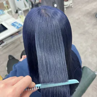 セミロング カラー JUNSHIN🦋 ヘアセット／カラーのヘアスタイル