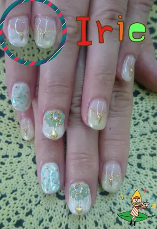 ネイル Hair salon Irie所属・與儀 知佳のネイルデザイン
