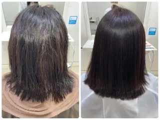 高難易度縮毛矯正　春日井　Soea(ソイア)所属・多久間 喬介のヘアスタイル