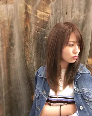 ミディアム カラー toledo9所属・【店長】新垣 鷹平のヘアスタイル