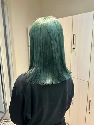 ミディアム カラー ハイトーン×似合わせ 🌱中川慎之介のヘアスタイル