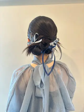 ヘアアレンジ LOOPER &..所属・eye.hair　◎ akiのマツエク・マツパデザイン