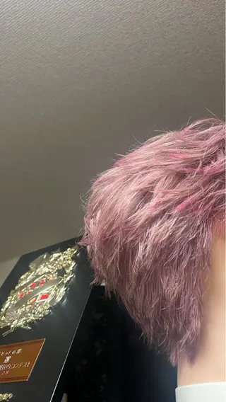 カラー ヘアアレンジ メンズ Forte【フォルテ】所属・大窪 龍雅のヘアスタイル