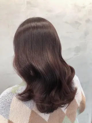 セミロング カラー ヘアアレンジ 【美髪特化 髪質改善サイトウ】のヘアスタイル