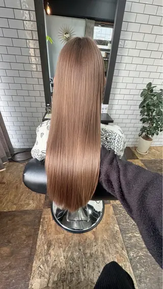 ロング カラー un. Misakiのヘアスタイル