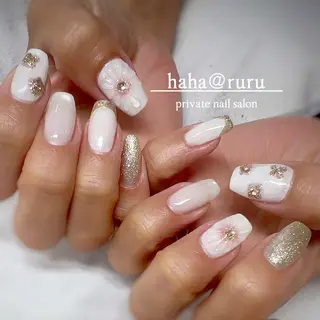 ネイル haha@ ruruのネイルデザイン