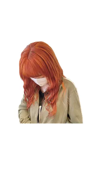 ロング カラー ナチュラル＆ラフヘア 松尾 凌のヘアスタイル