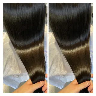 ロング カラー 髪質改善艶髪 ℍ𝔸ℝ𝕌𝕂𝔸のヘアスタイル