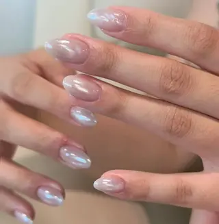 ネイル By moonネイル 🌷ワンホン/韓国風のネイルデザイン