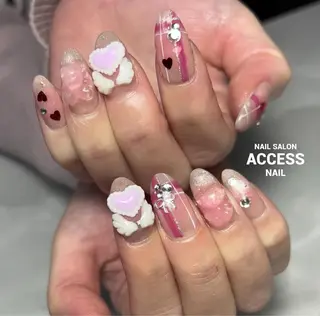 ネイル access nailのネイルデザイン