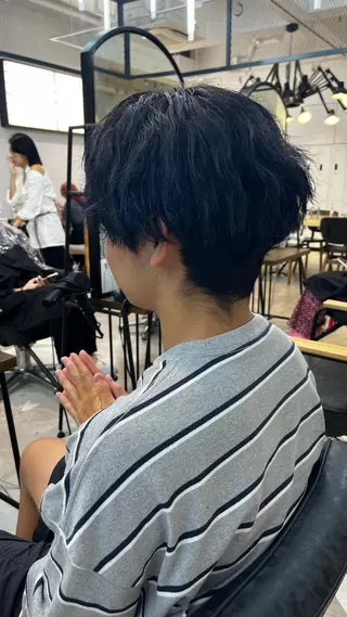 カラー メンズ メンズパーマ/ メッシュ📍ﾕﾘのヘアスタイル