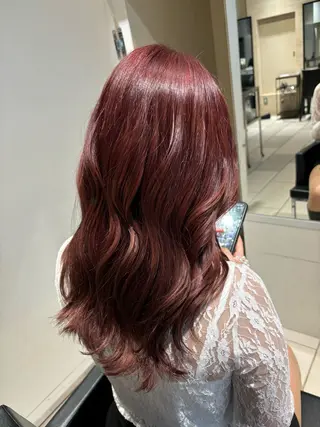 カラー メンズヘア/ 暖色カラー/重松穂美のヘアスタイル