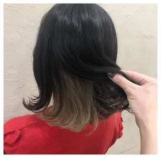 ショート カラー ENIF ヤマグチアツコのヘアスタイル