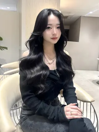 ロング カラー ♡Yoshino♡ 色っぽトレンドヘアのヘアスタイル