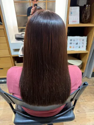 ミディアム カラー afloatkobe所属・美髪/髪質改善 川口凌弥のヘアスタイル