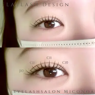 マツエク・マツパ MicoNoa所属・MicoNoa Asamiのマツエク・マツパデザイン