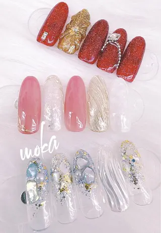 ネイル 胡蝶蘭レディースサロ ンNailMOKAのネイルデザイン