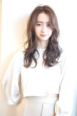 ロング カラー HashTAG miyuのヘアスタイル