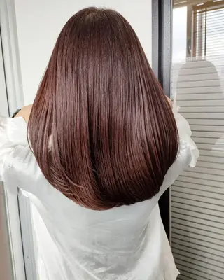 セミロング カラー sepiage trois所属・酒井 亜希のヘアスタイル