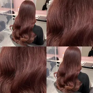 セミロング カラー ヘアアレンジ ECREA所属・スエヤス ミサキのマツエク・マツパデザイン