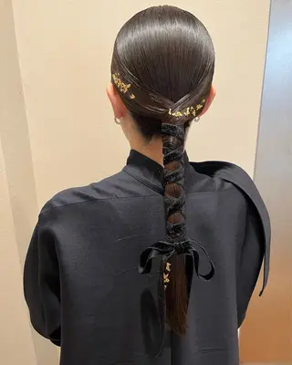 ヘアアレンジ サソウ ユリエ🥥のヘアスタイル