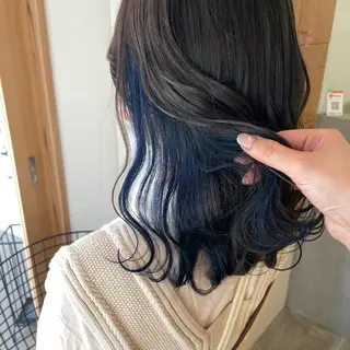 ミディアム カラー 中山 まどかのヘアスタイル