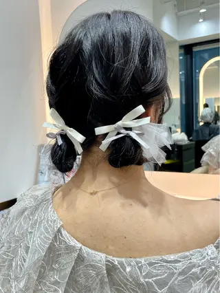 ヘアアレンジ 🐥ボブ/韓国ヘア 髪質改善/halcaのヘアスタイル