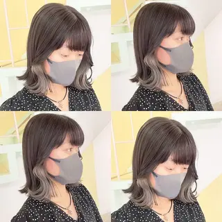 カラー 渋谷:インナーカラー ／🍒エリカ🍒のヘアスタイル